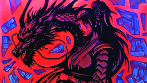 Samurai Dragon Warrior