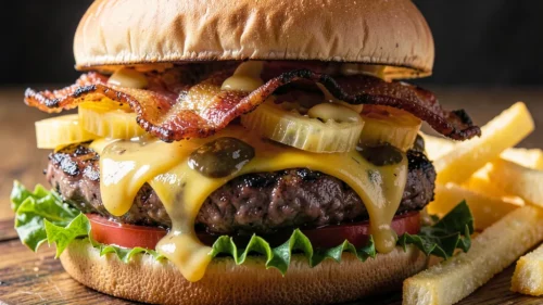 Aloha Burger with Fries v2 - Sample Aloha Burger with Fries