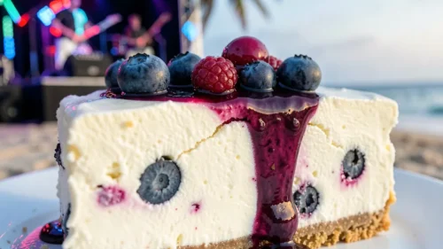 Blueberry Cheese Cake - Sample Blueberry Cheese Cake