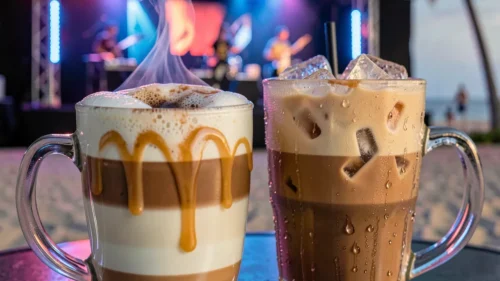 Caramel Macchiato, Hot or Iced