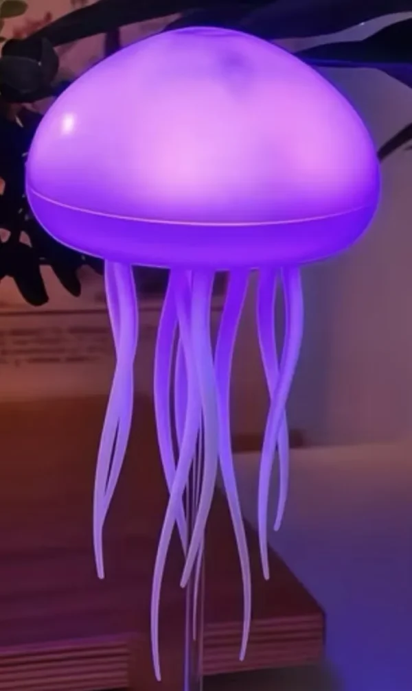 Color Changing Jellyfish Night Lights with Moving Tentacles (USB)