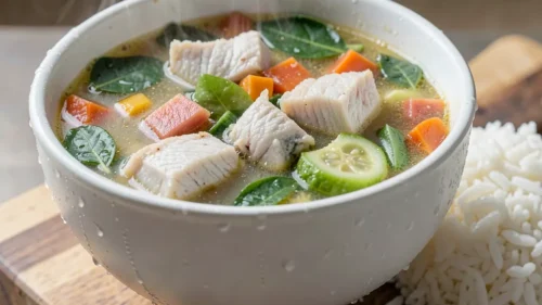 Fish Tinola with Rice