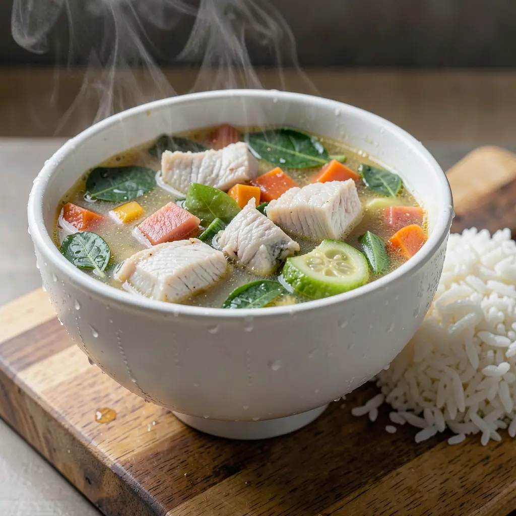 Fish Tinola with Rice