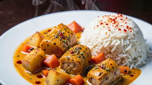 Spicy House Curry with Rice