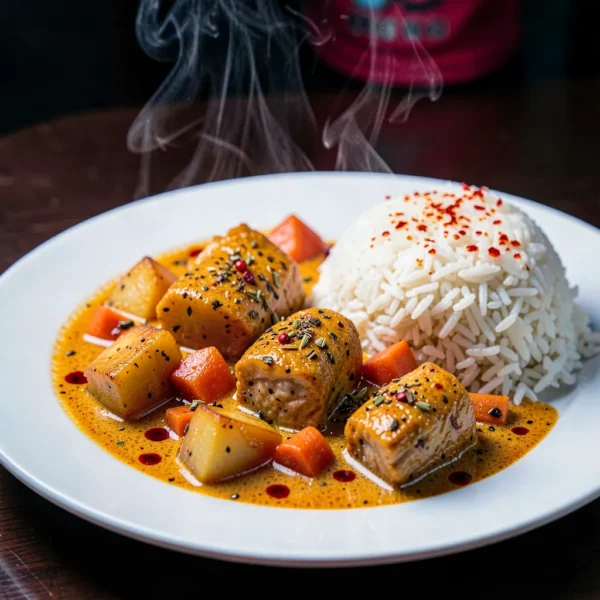 Spicy House Curry with Rice