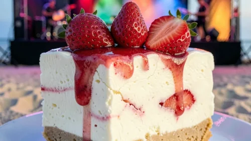 Strawberry Cheese Cake - Sample Strawberry Cheese Cake