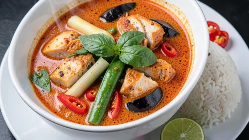 Thai Red Curry with Rice